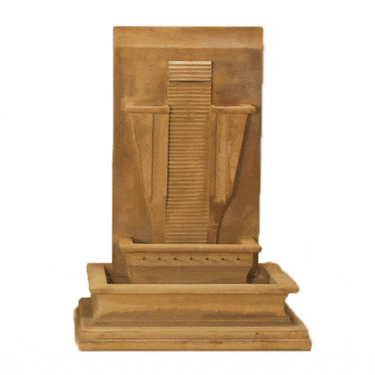 Moderna Wall Outdoor Cast Stone Garden Fountain Fountain Tuscan